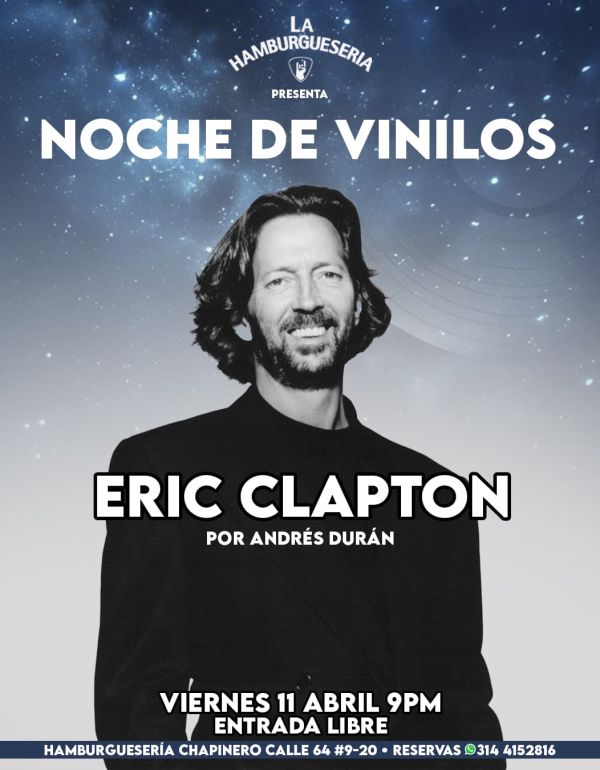 NOCHE DE VINILOS: ERIC CLAPTON
