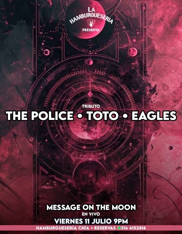 toto/police/eagles - message on the moon